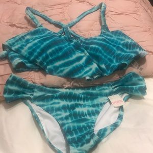 Teal Tie Dye Bikini by Victoria’s Secret